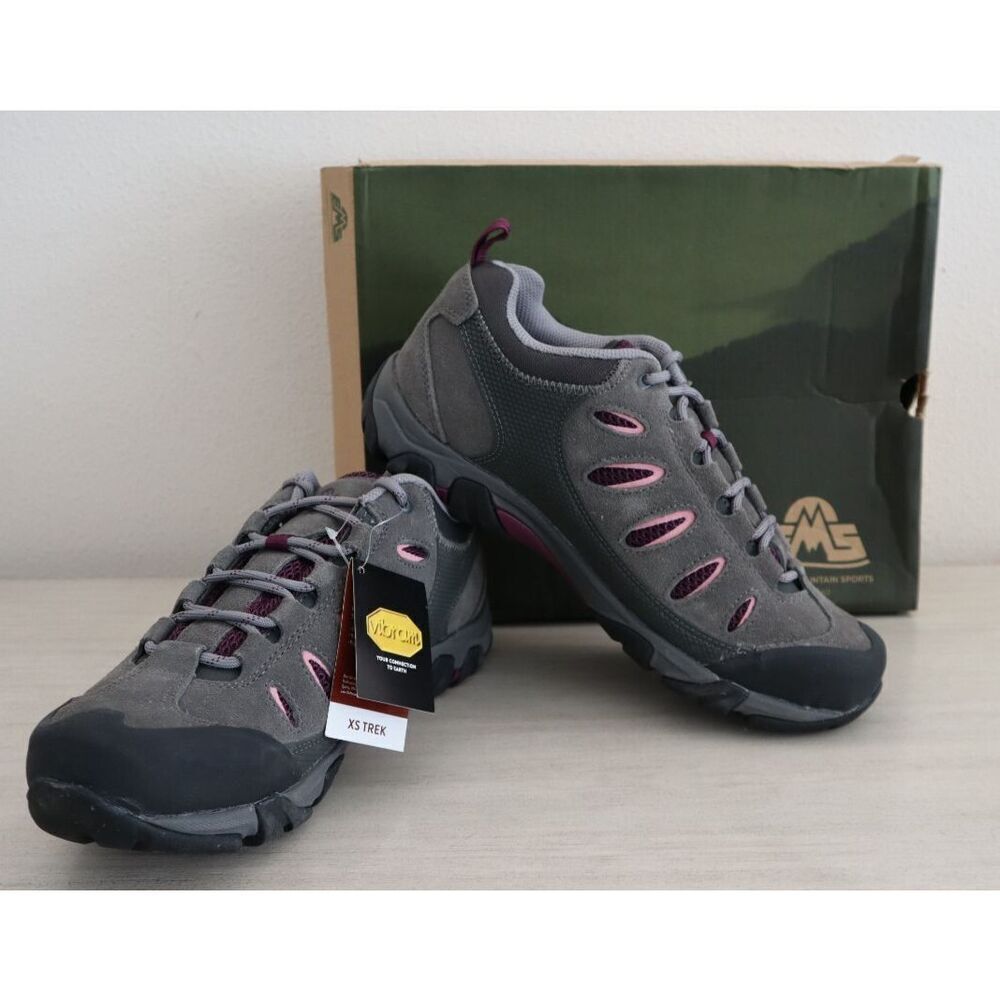 EMS 2083813003-101 Women Sz 10 Charcoal Journey Low Waterproof Hiking Shoes